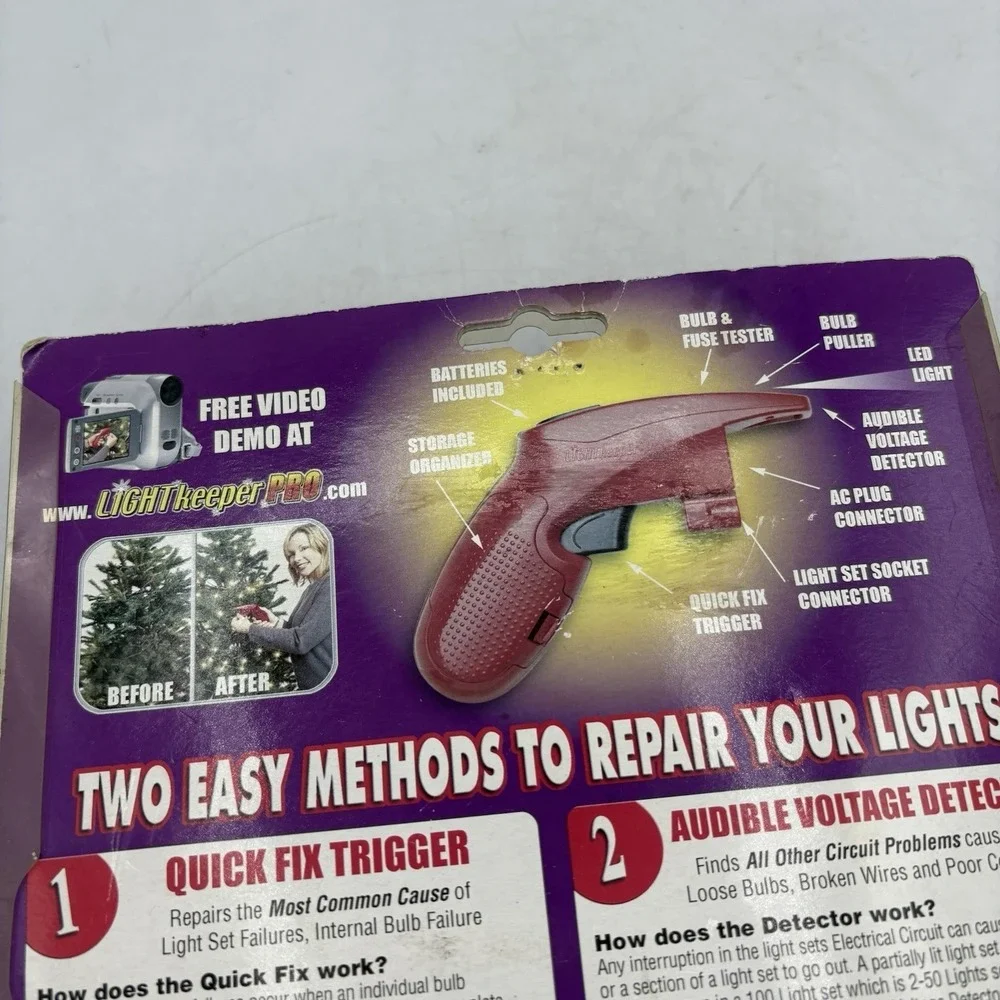 Ulta-Lit Tree Co Light Keeper Pro‎ Repair Tool Christmas Lights